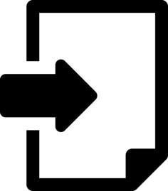 Insert File Outline Svg Vector, Free Vectors File